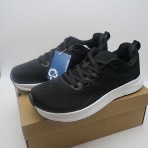 NEW Ortho+rest Men's 8 Shoes Pain Relief Running Sneakers Wide Toe Box BLACK